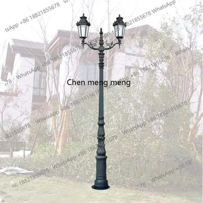 European garden street lamp fine cast aluminum sand cast aluminum landscape lamp post community park scenic spot street lamp
European garden street lamp fine cast aluminum sand cast aluminum landscape lamp post community park scenic spot street lamp