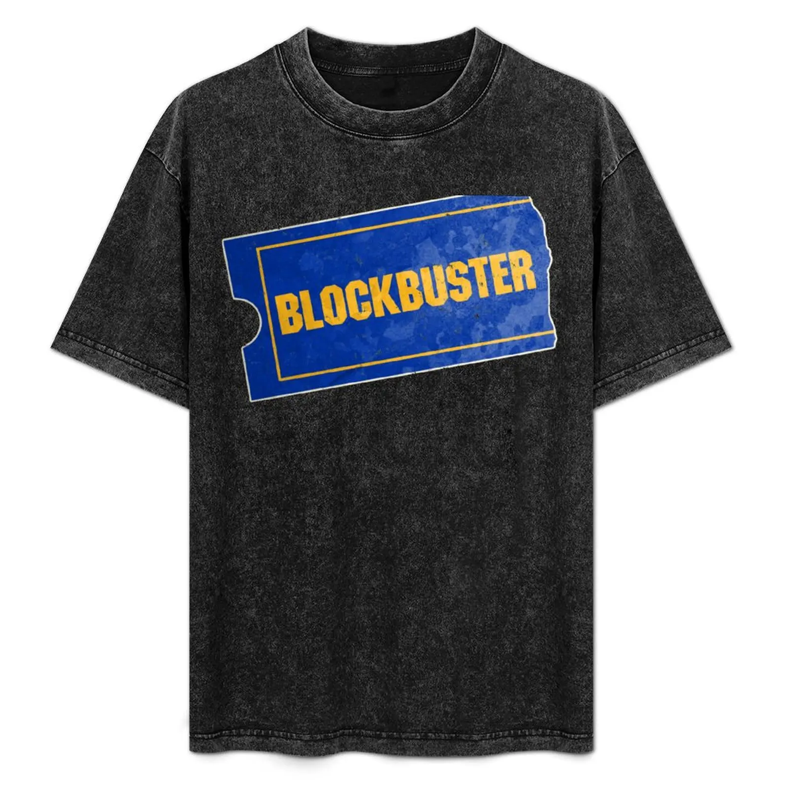 Blockbuster T-Shirt Casual Loose Short Sleeve Tee for Men
Blockbuster T-Shirt Casual Loose Short Sleeve Tee for Men