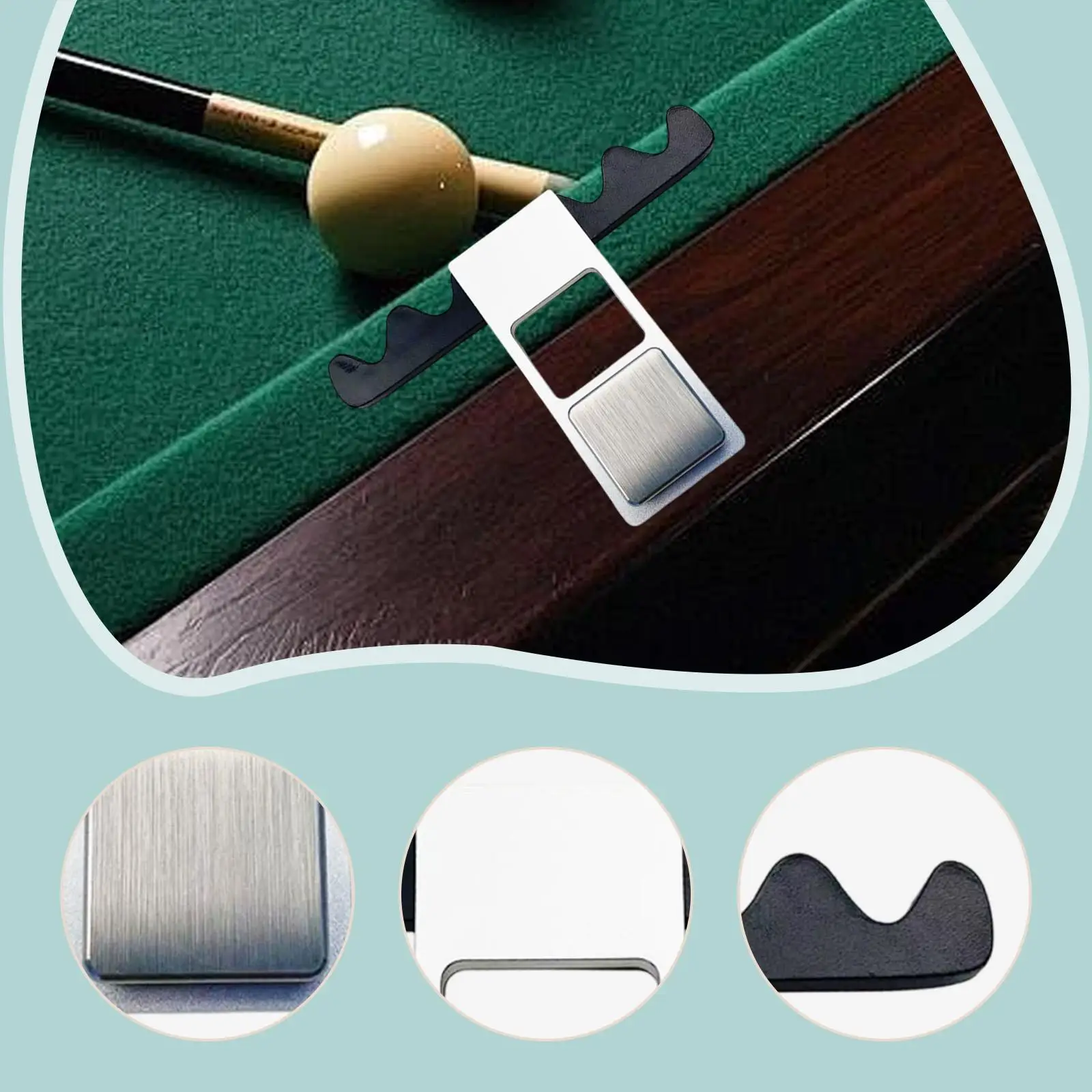 Pool Cue Holder Nonslip Easy Using Sturdy Billiard Stick Organizer Billiard Cue Holder Cue Rest for Bar Billiard Room Clubhouse
Pool Cue Holder Nonslip Easy Using Sturdy Billiard Stick Organizer Billiard Cue Holder Cue Rest for Bar Billiard Room Clubhouse