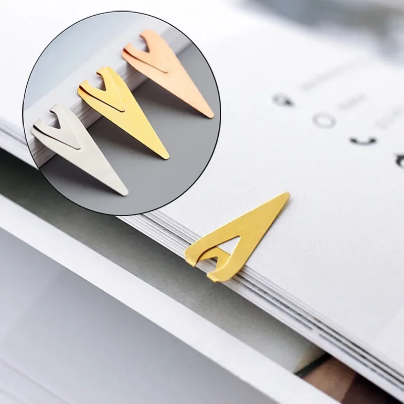 Retro Simple Mini Metal Bookmark Creative Stationery Indicator Marker of Page Gold Silver Orange Teacher Gift School Supply 6pcs
Retro Simple Mini Metal Bookmark Creative Stationery Indicator Marker of Page Gold Silver Orange Teacher Gift School Supply 6pcs