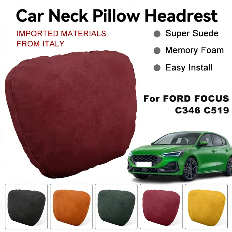 Italy Suede Car Neck Rest Pillow For FORD FOCUS C346 C519 Seat Head Neck Support Cushion Auto Interior Accessories
Italy Suede Car Neck Rest Pillow For FORD FOCUS C346 C519 Seat Head Neck Support Cushion Auto Interior Accessories