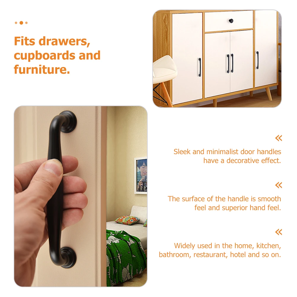 4 Pcs Single Hole Small Handle Shape Pulls Kitchen Cabinets Hardware for Handles Round
4 Pcs Single Hole Small Handle Shape Pulls Kitchen Cabinets Hardware for Handles Round