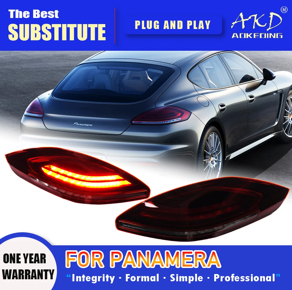 AKD Tail Lamp for Porsche Panamera LED Tail Light 2014-2017 Panamera Rear Fog Brake Turn Signal Automotive Accessories
AKD Tail Lamp for Porsche Panamera LED Tail Light 2014-2017 Panamera Rear Fog Brake Turn Signal Automotive Accessories