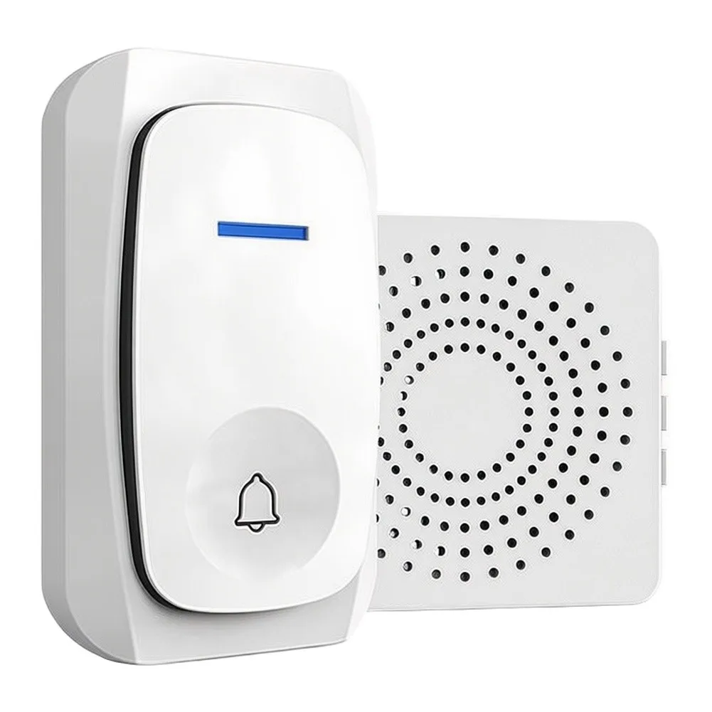 USB Powered Wireless Doorbell for Large Homes Offices Commercial Spaces with 38 Melodies and Multiple Button Support
USB Powered Wireless Doorbell for Large Homes Offices Commercial Spaces with 38 Melodies and Multiple Button Support
