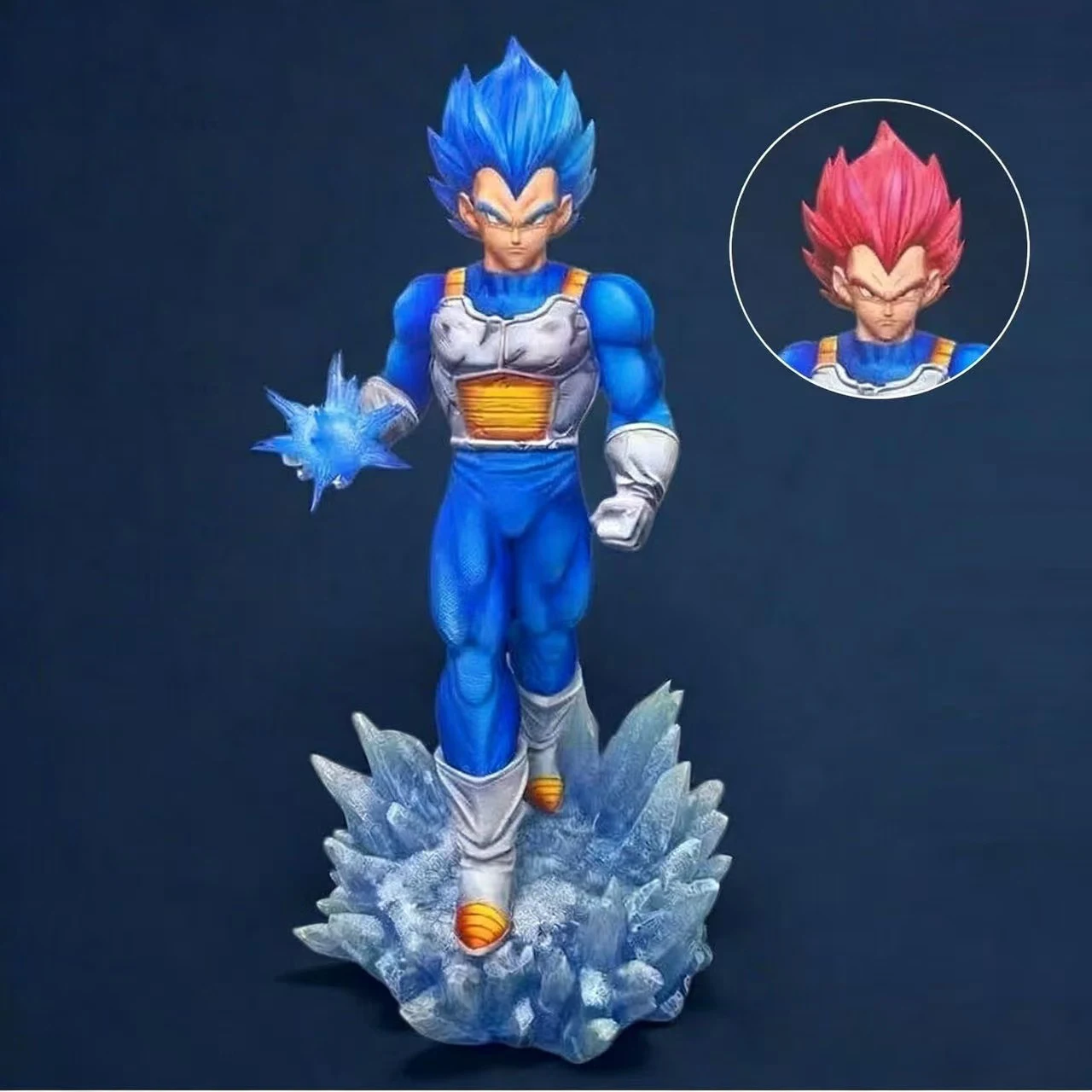 JJ Statue Dragon Ball Z Majin Vegeta Figure Vegeta Blue Led Base Super Saiyan Action Figures Collection Model Toys Gift
JJ Statue Dragon Ball Z Majin Vegeta Figure Vegeta Blue Led Base Super Saiyan Action Figures Collection Model Toys Gift