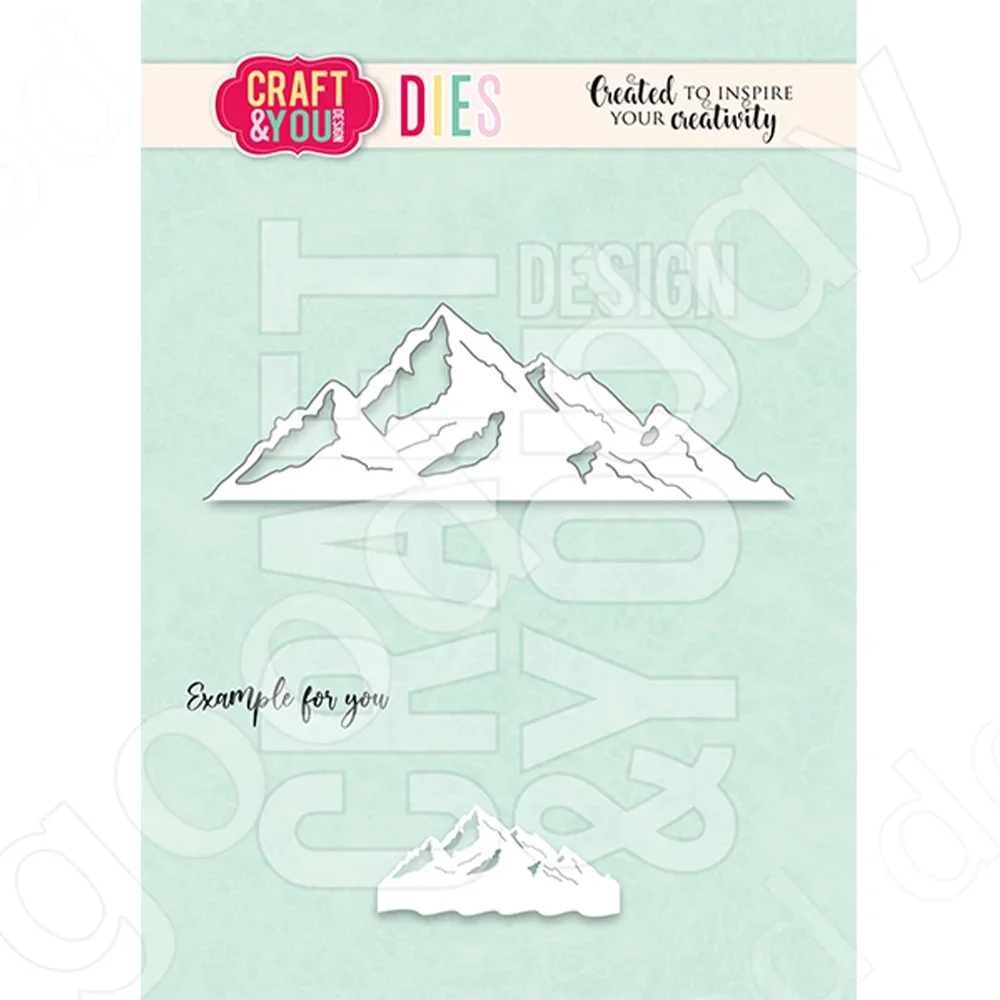 Mountain Metal Cutting Dies for DIY Holiday Cards Handmade Scrapbook Calendar Decorative Embossing Crafts
Mountain Metal Cutting Dies for DIY Holiday Cards Handmade Scrapbook Calendar Decorative Embossing Crafts