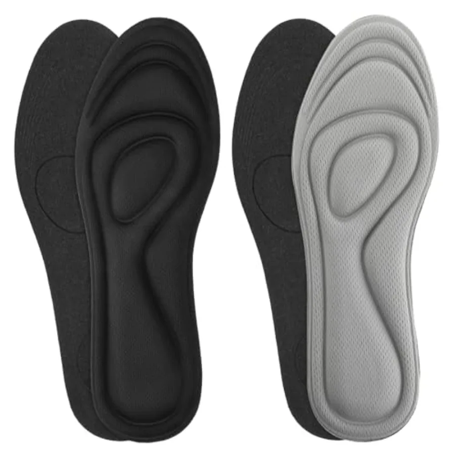 Memory Foam Insoles, 2 Pair Cuttable Arch Support Massage Insoles Shock Absorption Replacement Inner Soles for Women Men Traine
Memory Foam Insoles, 2 Pair Cuttable Arch Support Massage Insoles Shock Absorption Replacement Inner Soles for Women Men Traine