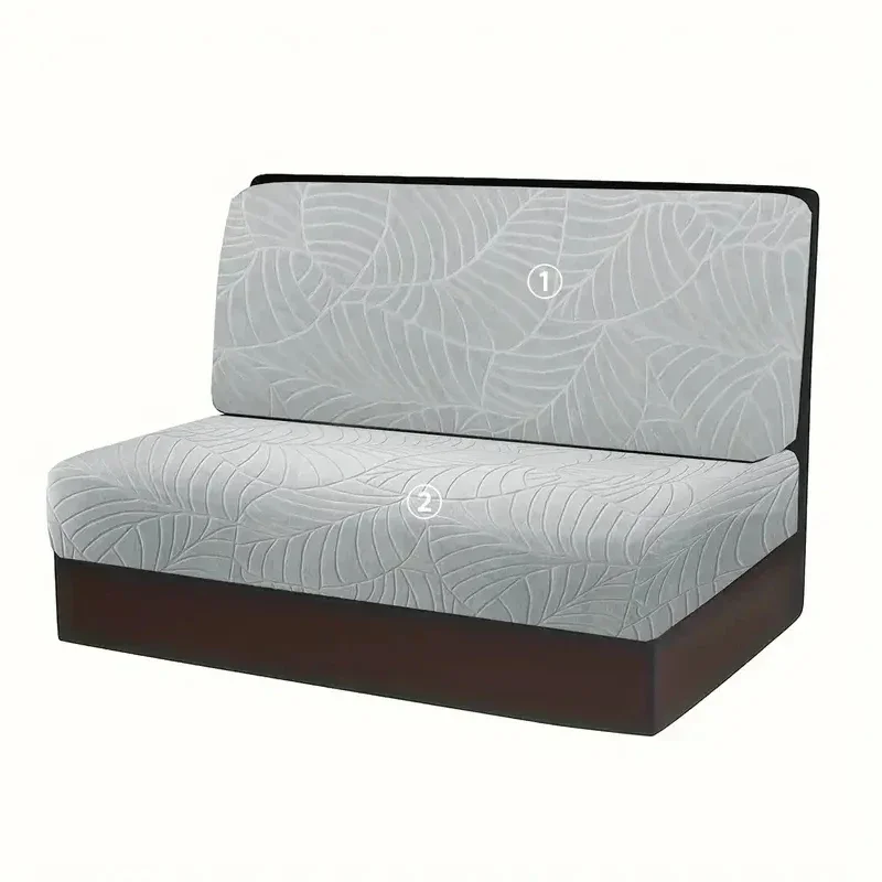 2 Pcs/set Leaves Jacquard RV Dinette Cushion Covers Elastic Armless Couch Slipcover Stretch Rv Camper Car Bench Seat Cover
2 Pcs/set Leaves Jacquard RV Dinette Cushion Covers Elastic Armless Couch Slipcover Stretch Rv Camper Car Bench Seat Cover