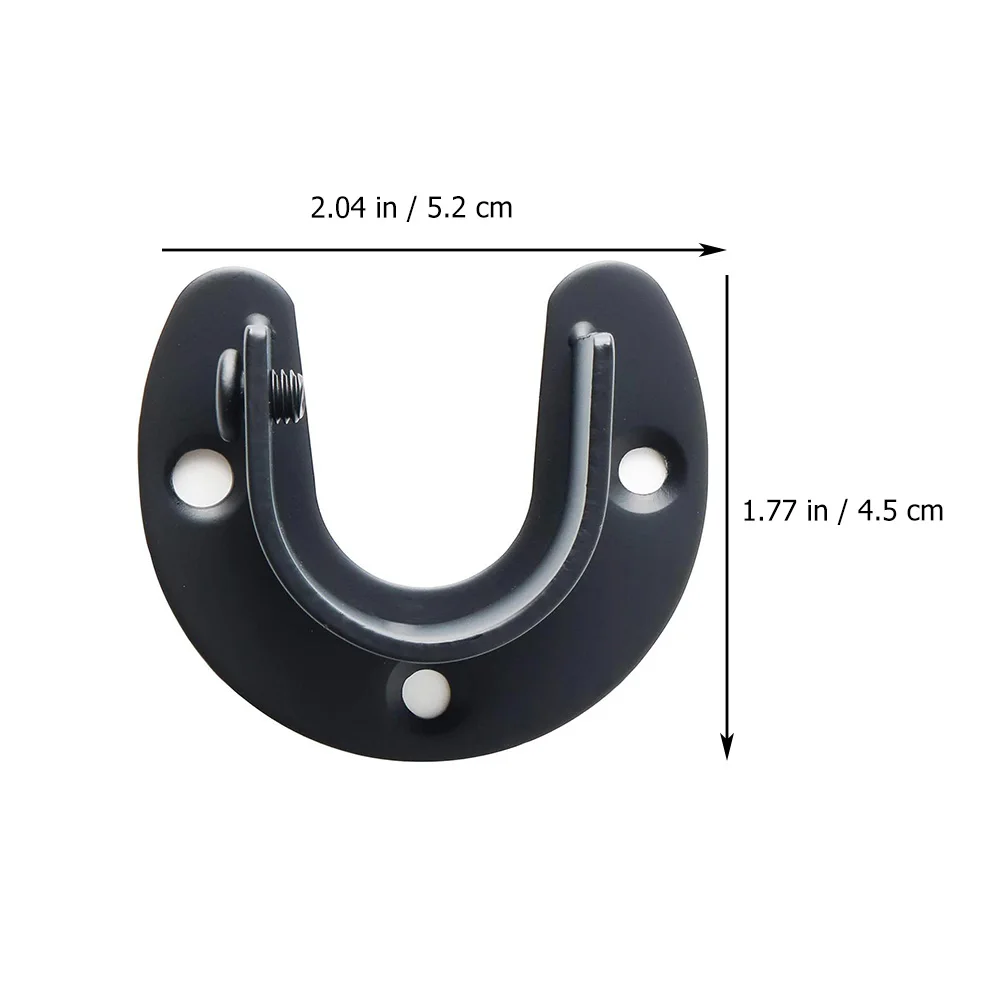 1set Stainless Steel Shower Curtain Rod Base Black Closet Pole Bracket Socket Flange Holds Tubes Rods Sturdy Home Supply
1set Stainless Steel Shower Curtain Rod Base Black Closet Pole Bracket Socket Flange Holds Tubes Rods Sturdy Home Supply
