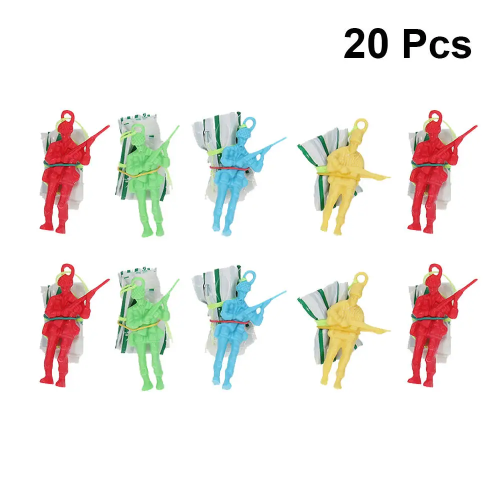 20 Pcs Kids Outdoor Toys Hand Throwing Parachute Camping Army Children for Carnival Children's
20 Pcs Kids Outdoor Toys Hand Throwing Parachute Camping Army Children for Carnival Children's