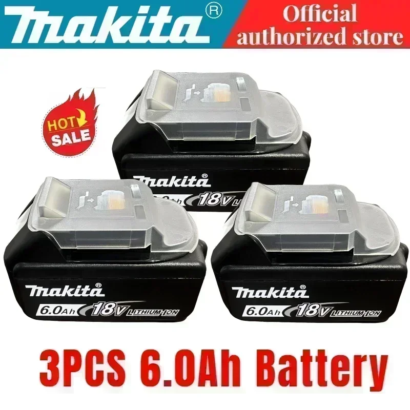 100% Original makita 18v battery, 18V 6.0Ah Rechargeable Lithium-ion Battery, for makita BL1840 BL1860B BL1850 BL1830 power tool
100% Original makita 18v battery, 18V 6.0Ah Rechargeable Lithium-ion Battery, for makita BL1840 BL1860B BL1850 BL1830 power tool