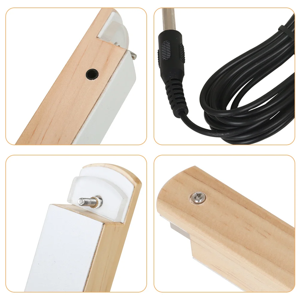 Soundhole Pickup For Acoustic Guitar Clear Realistic Audio No Drilling Required Easy Installation Wooden Passive Pickup
Soundhole Pickup For Acoustic Guitar Clear Realistic Audio No Drilling Required Easy Installation Wooden Passive Pickup