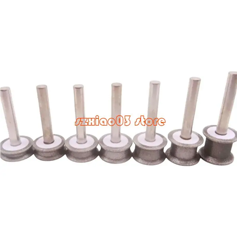 103C MultiPurpose 2/3/4/5/6/8mm Concave Diamonds Grinding Wheel For Art Glasswork
103C MultiPurpose 2/3/4/5/6/8mm Concave Diamonds Grinding Wheel For Art Glasswork