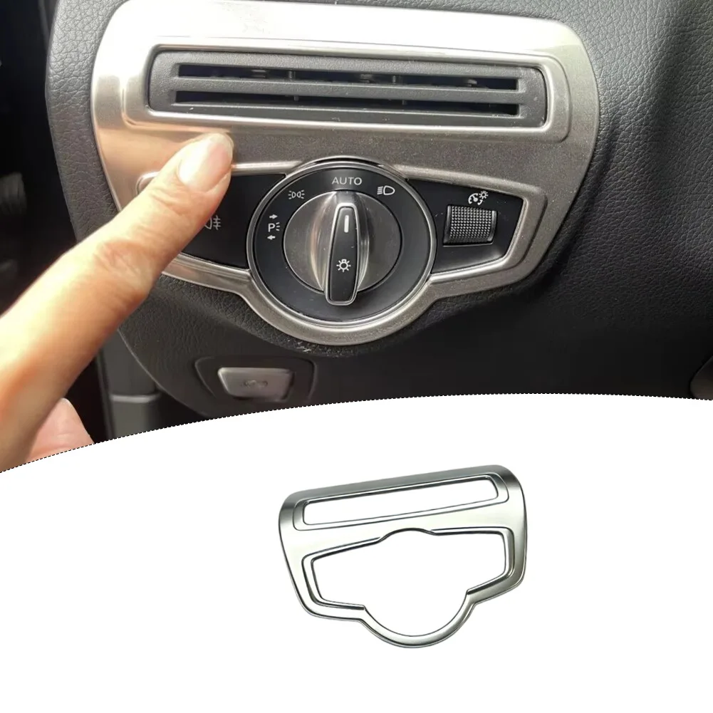 Car Headlight Switch Decoration Frame Frame Cover Sticker Trim For Mercedes For C-Class W205 2015-2021 Interior Accessories
Car Headlight Switch Decoration Frame Frame Cover Sticker Trim For Mercedes For C-Class W205 2015-2021 Interior Accessories