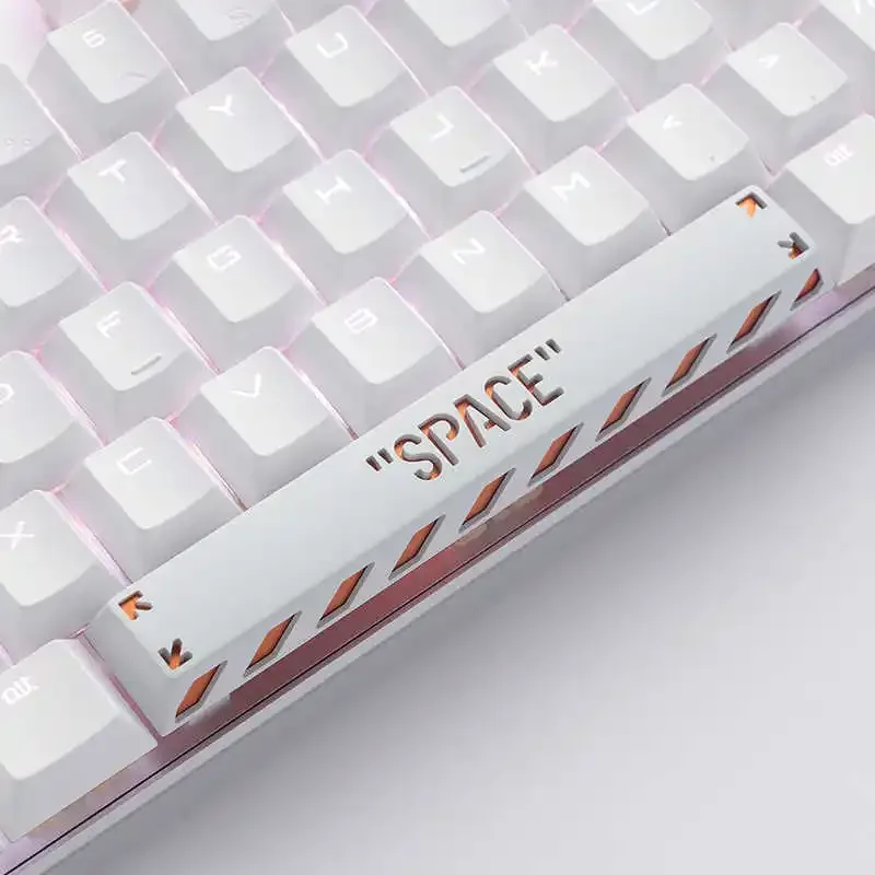 Space Bar 6.25u Personality Metal Keycaps MX Switch Custom Keycap Accessories for Boys Gift Mechanical Keyboard Keycap
Space Bar 6.25u Personality Metal Keycaps MX Switch Custom Keycap Accessories for Boys Gift Mechanical Keyboard Keycap