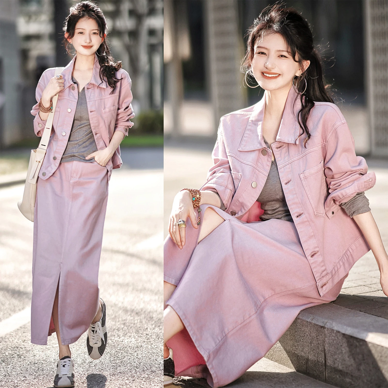 Комплект Aurora Wind: женская хлопковая рабочая куртка и прямая юбка, длинный рукав, для работы и повседневной носки, весенняя коллекция, 100% хлопок
Комплект Aurora Wind: женская хлопковая рабочая куртка и прямая юбка, длинный рукав, для работы и повседневной носки, весенняя коллекция, 100% хлопок