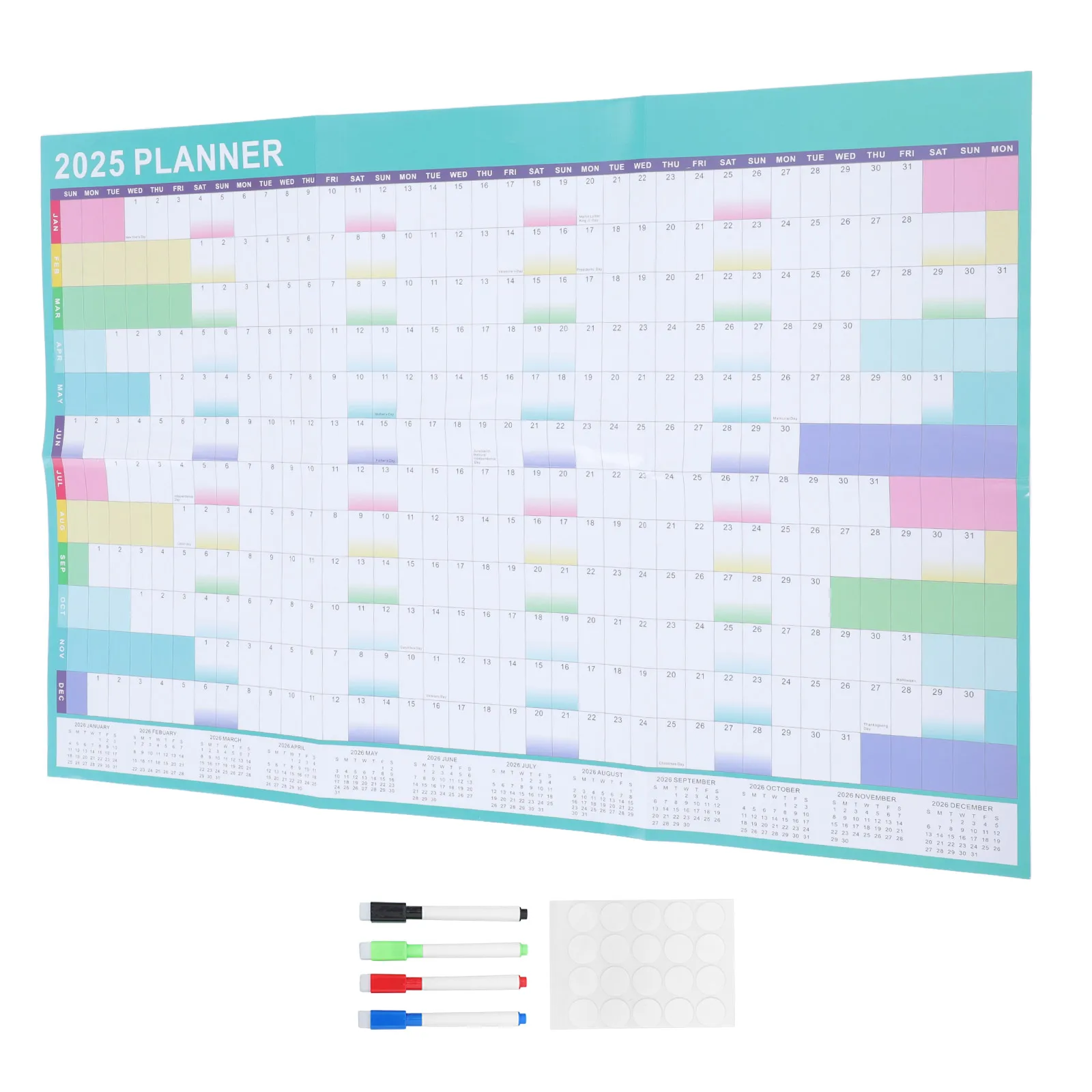 Wall Calendar Schedule Planner for Home Office Decor 2025 Yearly Monthly English Hanging Practical Multipurpose
Wall Calendar Schedule Planner for Home Office Decor 2025 Yearly Monthly English Hanging Practical Multipurpose