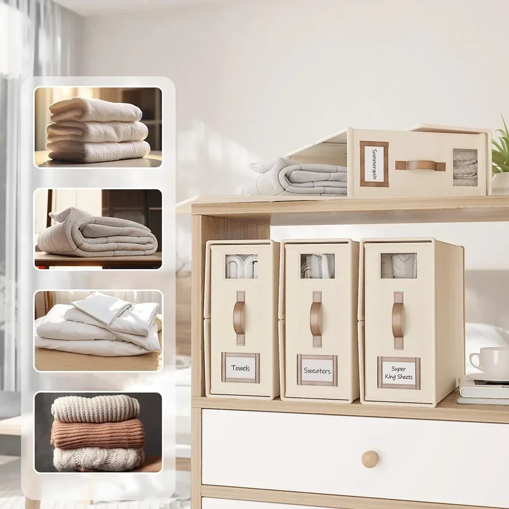 New High Quality Non-woven Storage Box Bed Sheet Fabric Storage Box Finishing Storage Tool Household Item Organization Supplies
New High Quality Non-woven Storage Box Bed Sheet Fabric Storage Box Finishing Storage Tool Household Item Organization Supplies