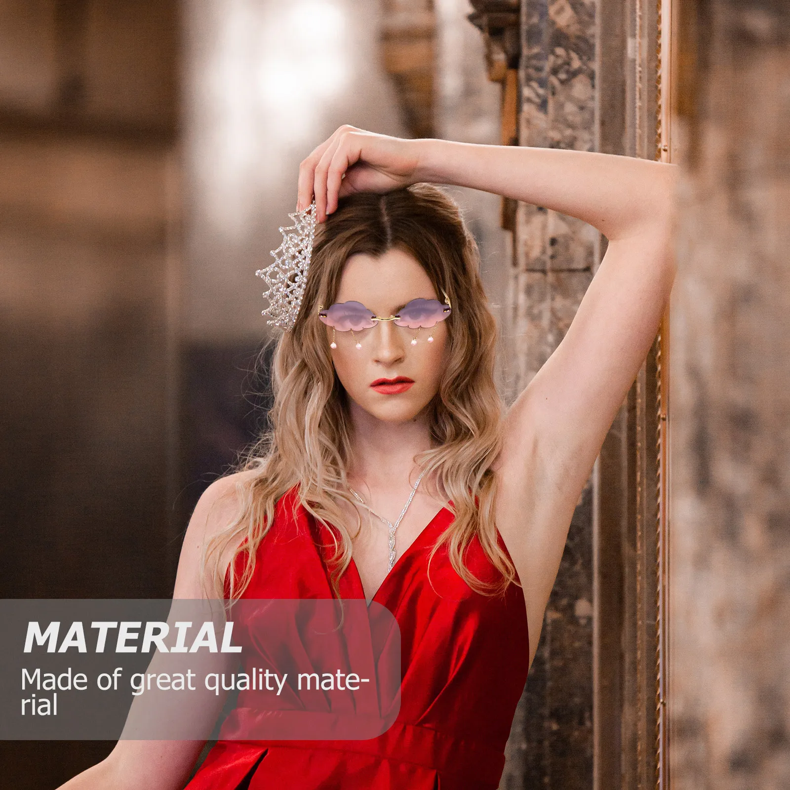 Shell Pattern Pendant Sunglasses Lightweight Uv Protection For Party Street Photo Travel Outdoor Shell Design Eyewear
Shell Pattern Pendant Sunglasses Lightweight Uv Protection For Party Street Photo Travel Outdoor Shell Design Eyewear