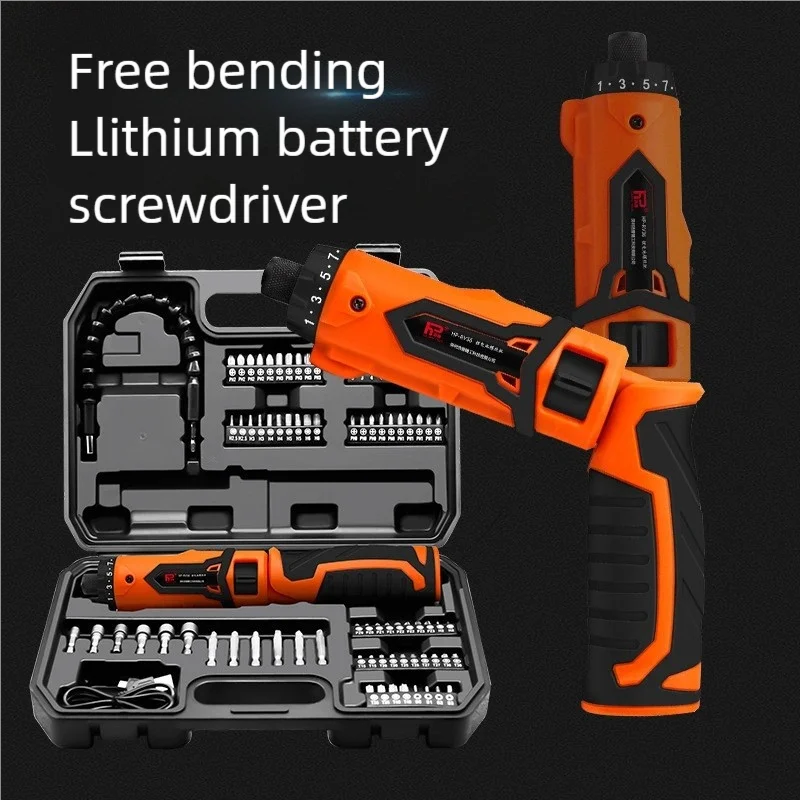 3.6V/7.2V Cordless Screwdriver 7Nm Electric Screwdriver Rechargeable Set with 83 Accessory Kit and Charging Cable LED Light
3.6V/7.2V Cordless Screwdriver 7Nm Electric Screwdriver Rechargeable Set with 83 Accessory Kit and Charging Cable LED Light