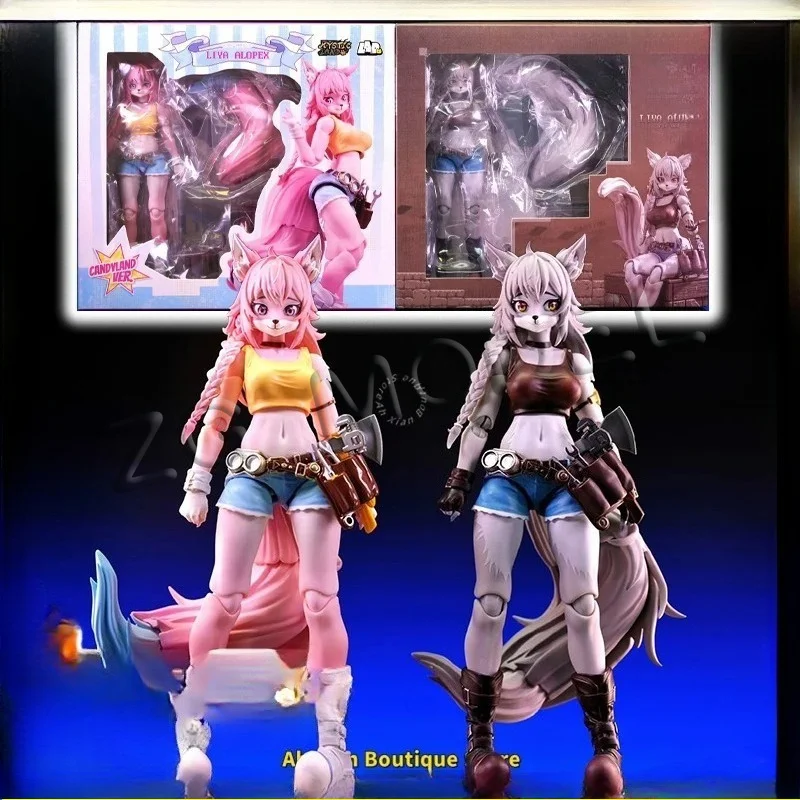 New in Stock LADOTOYS 1/12 Magical Continent Candy Land Style Fox Girl Liya Limited Pink Edition Full Set 6in Action
New in Stock LADOTOYS 1/12 Magical Continent Candy Land Style Fox Girl Liya Limited Pink Edition Full Set 6in Action
