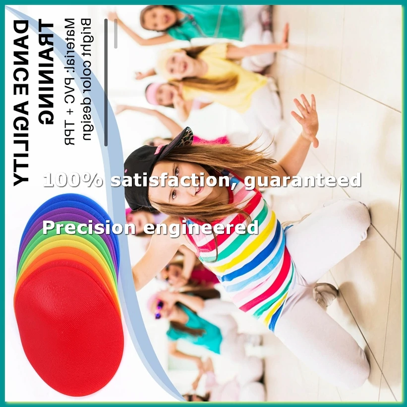 12Pcs Colored Spot Marker Non-Slip Agility Markers Flat Cones Dots for Football Basketball Training Dance Practice-FABY
12Pcs Colored Spot Marker Non-Slip Agility Markers Flat Cones Dots for Football Basketball Training Dance Practice-FABY