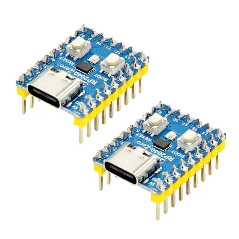 AA84 2OCS RP2040-Zero RP2040 For Raspberry Pi Microcontroller 2PCS RP2040-Zero Development Board Dual-Core M0+ Processor 2MB Fla
AA84 2OCS RP2040-Zero RP2040 For Raspberry Pi Microcontroller 2PCS RP2040-Zero Development Board Dual-Core M0+ Processor 2MB Fla