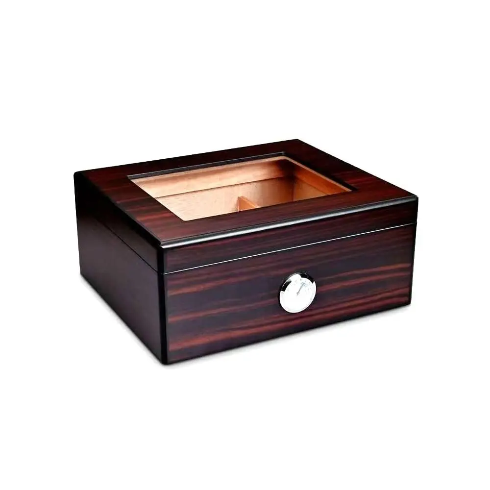 Free ShippingCigar Humidor,Cigar Case Holds 40-50 Cigars,Modern Glass Top Cedar Humidor Cigar Box with Hygrometer, Humidifier,Ha
Free ShippingCigar Humidor,Cigar Case Holds 40-50 Cigars,Modern Glass Top Cedar Humidor Cigar Box with Hygrometer, Humidifier,Ha