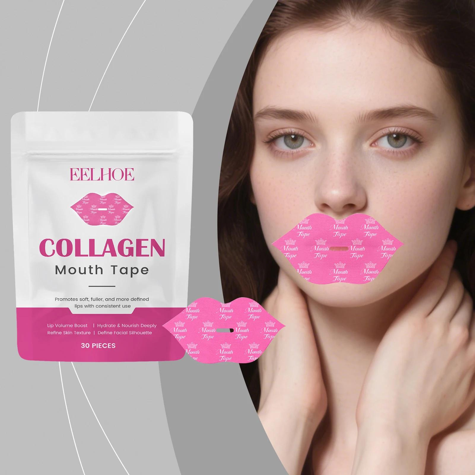30pcs/Bag Lip Mask Hydrating Repair Remove Lines Blemishes Lighten Lip Line Collagen Gel Mask Lip Color Skin Care Product
30pcs/Bag Lip Mask Hydrating Repair Remove Lines Blemishes Lighten Lip Line Collagen Gel Mask Lip Color Skin Care Product