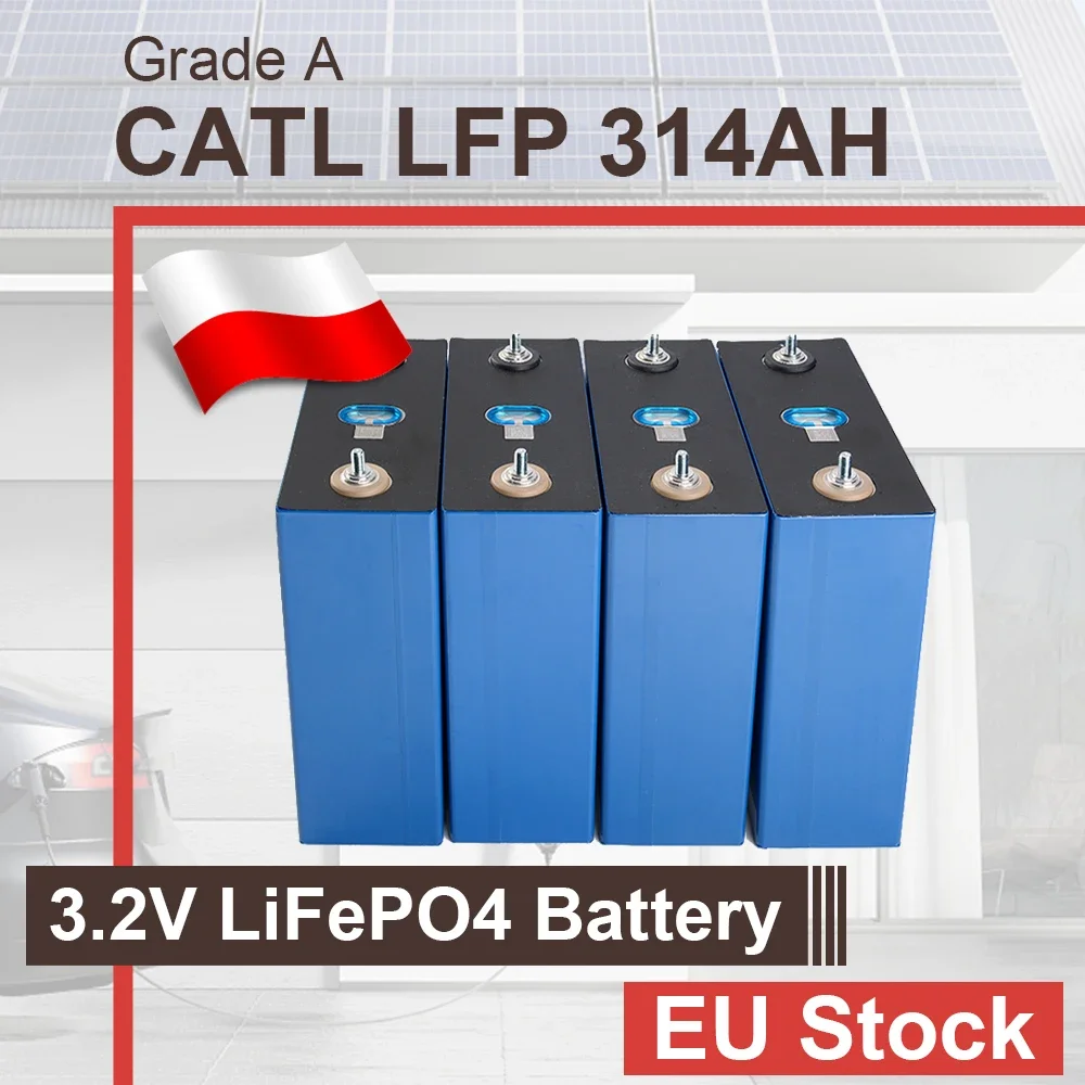 CATL 314 Ач 3,2 В LiFePO4 Батарейный элемент Алюминиевый литий-железо-фосфатный LiFePO4 Призматическая солнечная система Силовые элементы 7000 циклов
CATL 314 Ач 3,2 В LiFePO4 Батарейный элемент Алюминиевый литий-железо-фосфатный LiFePO4 Призматическая солнечная система Силовые элементы 7000 циклов