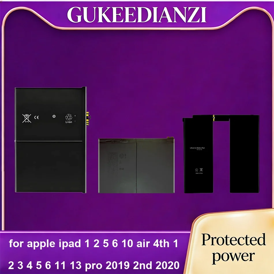PAD5 pro10.9 AIR4 PAD6 7340-8827mAh For Apple iPad 1 2 5 6 10 Air 4TH 1 2 3 4 5 6 11 13 Pro 2019 2ND 2020 Tablet Battery
PAD5 pro10.9 AIR4 PAD6 7340-8827mAh For Apple iPad 1 2 5 6 10 Air 4TH 1 2 3 4 5 6 11 13 Pro 2019 2ND 2020 Tablet Battery