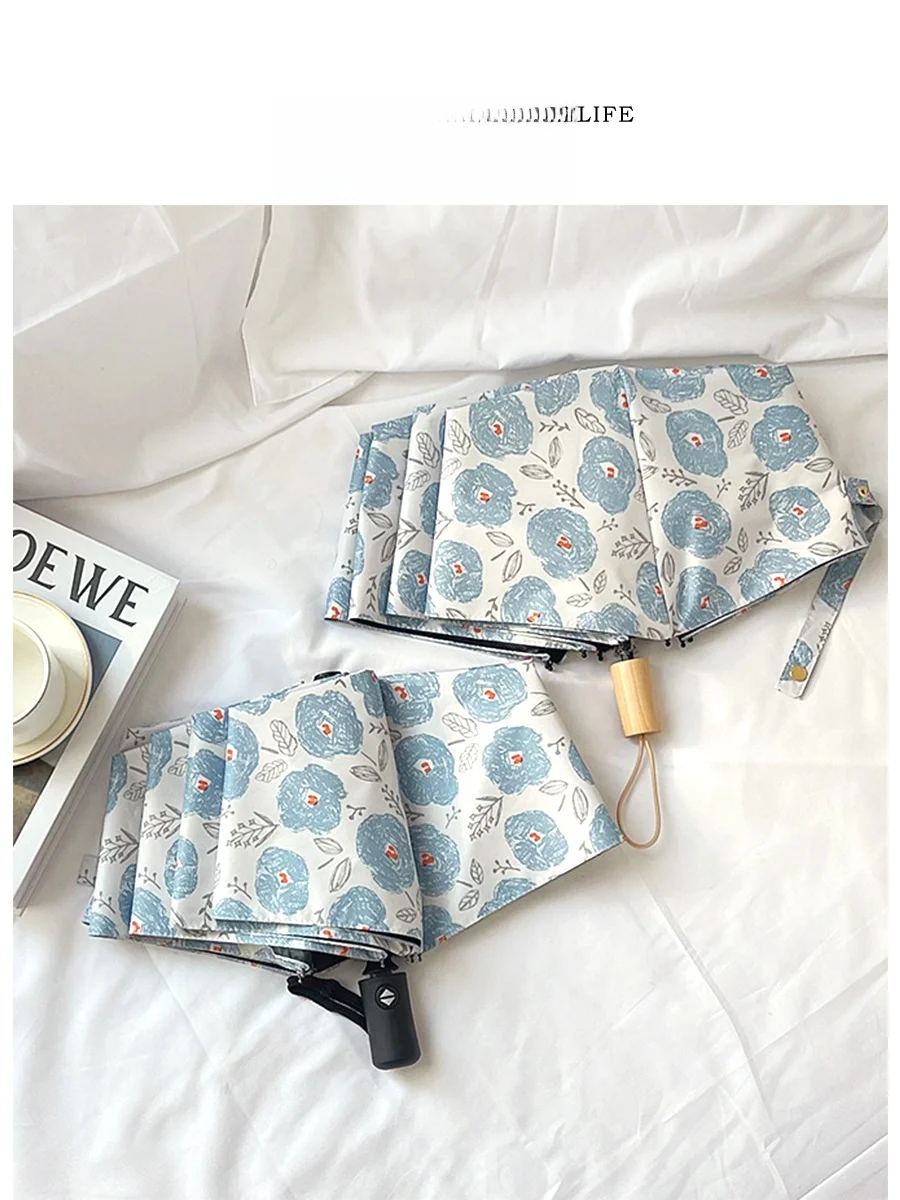 Tlife Wu Ins Sle Floral Sunade Umbrella UV Protection Sun And Rain Proof Foldable Umbrella Stainl Steel t Bla Gl...
Tlife Wu Ins Sle Floral Sunade Umbrella UV Protection Sun And Rain Proof Foldable Umbrella Stainl Steel t Bla Gl...