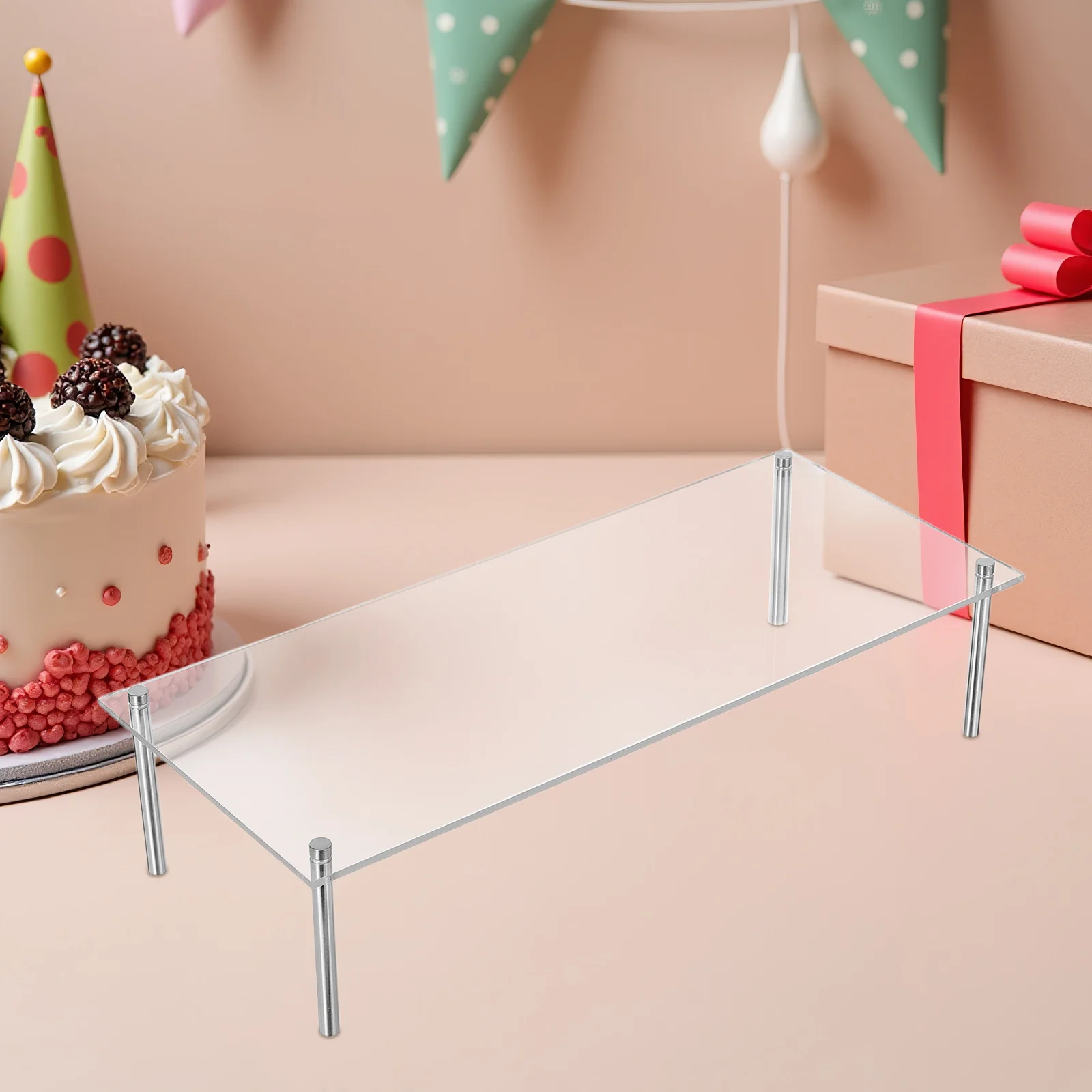 Acrylic Clear Cupcake Stand Transparent Dessert Display Holder Wedding Birthday Cake Stand Display Rack for Party Table Serving 
Acrylic Clear Cupcake Stand Transparent Dessert Display Holder Wedding Birthday Cake Stand Display Rack for Party Table Serving