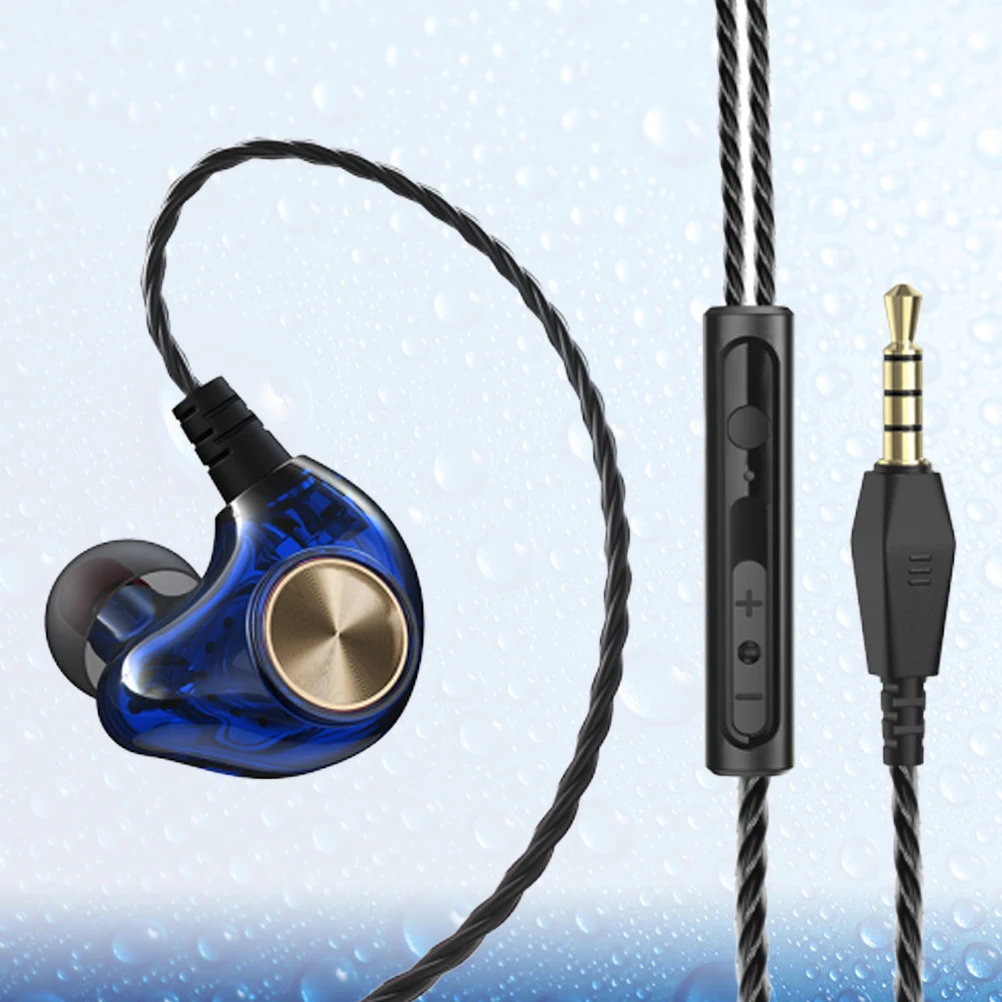 Wireless In-Ear Earphone Subwoofer Stereo Bass Earbuds Headset Mic Tangle-Free Cable Flexible Earhooks 3.5Mm Jack
Wireless In-Ear Earphone Subwoofer Stereo Bass Earbuds Headset Mic Tangle-Free Cable Flexible Earhooks 3.5Mm Jack