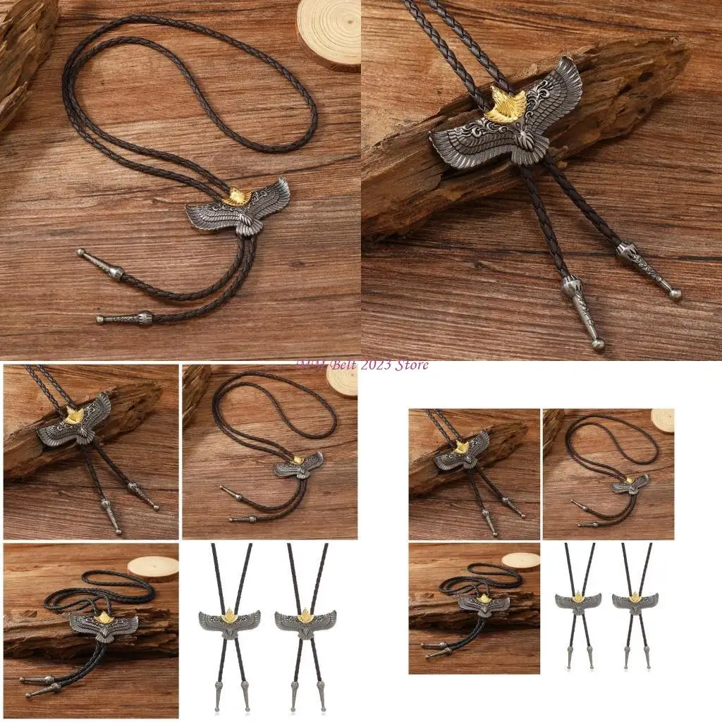 49ME 1pc/1pair Bolo Tie for Men Western Cowboy Necktie with Alloy Buckle
49ME 1pc/1pair Bolo Tie for Men Western Cowboy Necktie with Alloy Buckle