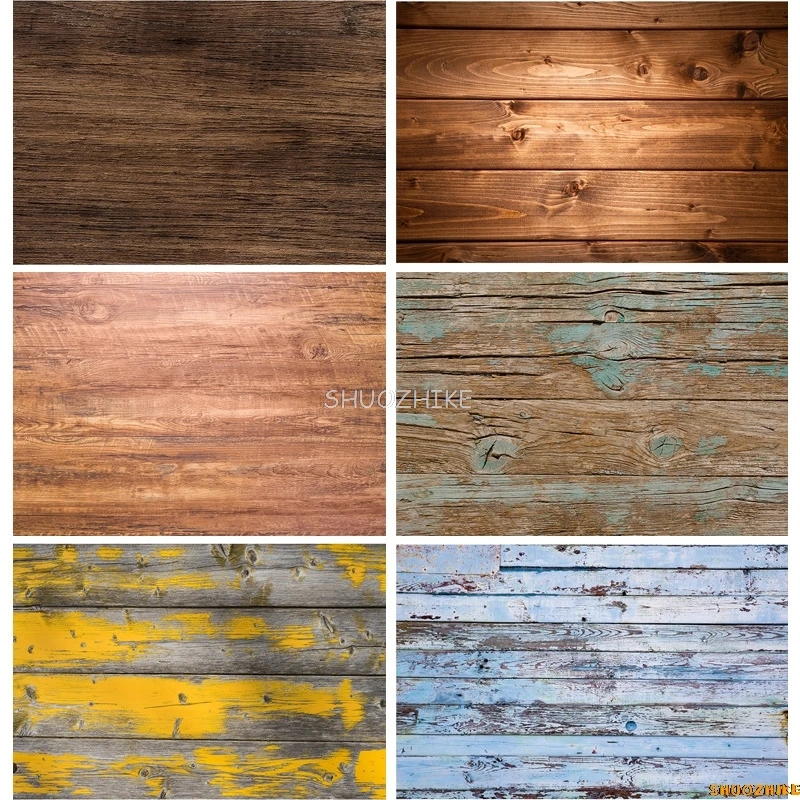 SHUOZHIKE Thin Cloth Vintage Wooden Floor Baby Portrait Photography Backdrops For Photo Studio Background Props CXSC -08
SHUOZHIKE Thin Cloth Vintage Wooden Floor Baby Portrait Photography Backdrops For Photo Studio Background Props CXSC -08