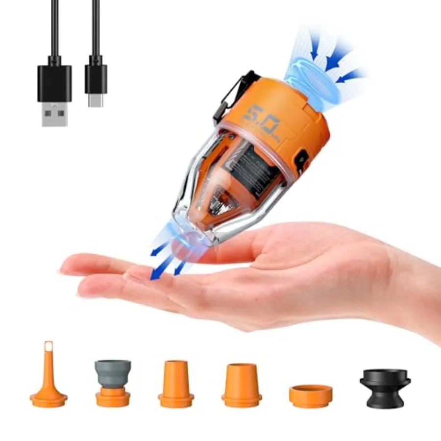FLEXTAILGEAR Max Pump 3 Air Pump for Inflatables 5Kpa Portable Air Pump 500L/min Air Mattress Pump with Camping Light Electric
FLEXTAILGEAR Max Pump 3 Air Pump for Inflatables 5Kpa Portable Air Pump 500L/min Air Mattress Pump with Camping Light Electric