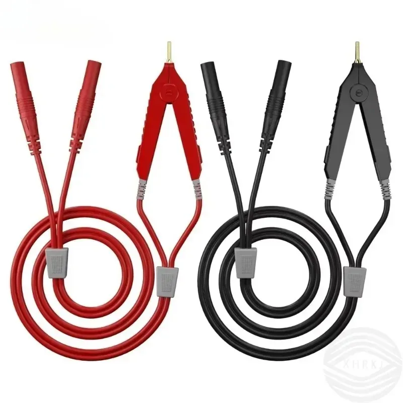 1set 4-wire 4mm FOR Safety Banana Plug Kelvin Clip Orichalum Plating Kelvin Probes Kelvin Test Lcr Lead Bottom Resistance
1set 4-wire 4mm FOR Safety Banana Plug Kelvin Clip Orichalum Plating Kelvin Probes Kelvin Test Lcr Lead Bottom Resistance
