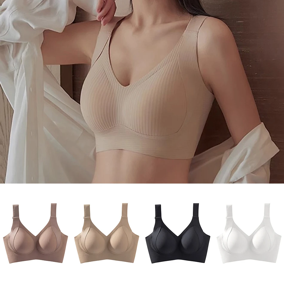 Full Cup Maternity Bra No Underwire Plus Size Solid Color Seamless Bralette Summer Soft Support Comfort Sports Women Underwear 
Full Cup Maternity Bra No Underwire Plus Size Solid Color Seamless Bralette Summer Soft Support Comfort Sports Women Underwear