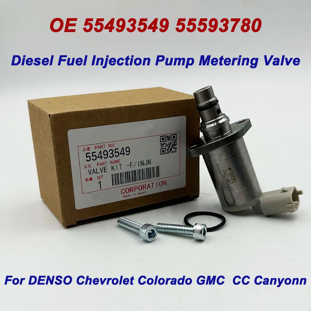 Высококачественный для D-ENSO OE 55493549 55593780 регулятор насоса для дизельного топлива, всасывающий клапан SCV для Chevrolet Колорадо GMC CC 
Высококачественный для D-ENSO OE 55493549 55593780 регулятор насоса для дизельного топлива, всасывающий клапан SCV для Chevrolet Колорадо GMC CC