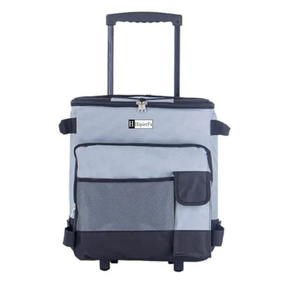 Portable Cooler with Wheels and Handle Collapsible Rolling Cooler Leakproof Insulated Soft Cooler Bag for Beach Camping Patio T
Portable Cooler with Wheels and Handle Collapsible Rolling Cooler Leakproof Insulated Soft Cooler Bag for Beach Camping Patio T