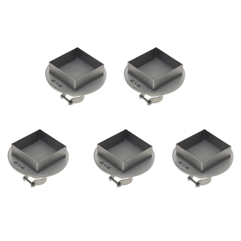 【Berserkk】5Pcs BGA Nozzle SMD Welding Nozzle 850 Hot Air Welding Station Nozzles,Universal BGA Nozzle Welding Accessories 45X45m
【Berserkk】5Pcs BGA Nozzle SMD Welding Nozzle 850 Hot Air Welding Station Nozzles,Universal BGA Nozzle Welding Accessories 45X45m