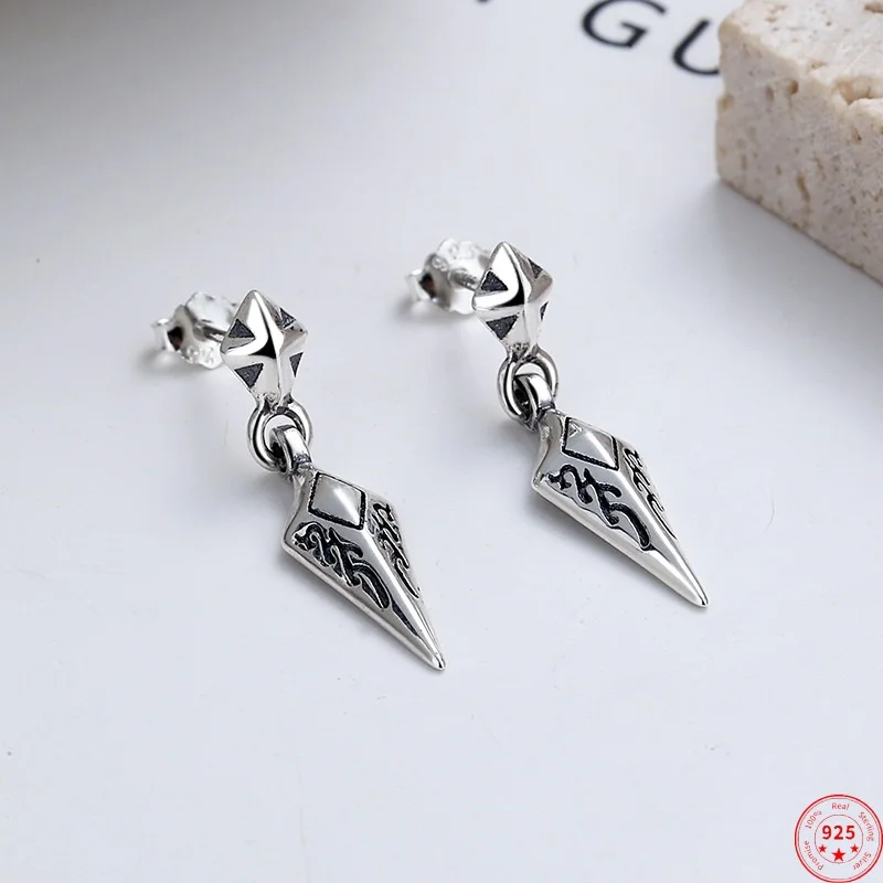 Серьги-капли из стерлингового серебра 925 пробы для женщин, ретро вечный ротанг, ромб, геометрическая кисточка, серьги-капли, модные ювелирные изделия, оптовая продажа
Серьги-капли из стерлингового серебра 925 пробы для женщин, ретро вечный ротанг, ромб, геометрическая кисточка, серьги-капли, модные ювелирные изделия, оптовая продажа