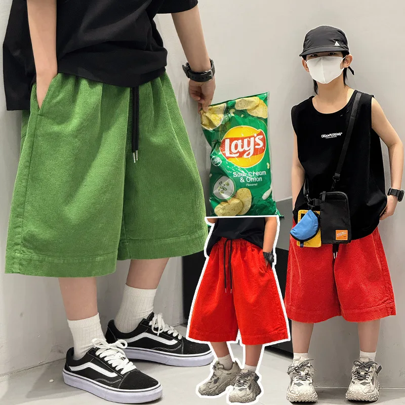Baoduo children's clothing boys shorts summer medium pants 2025 new children's tide five-point pants boys pants
Baoduo children's clothing boys shorts summer medium pants 2025 new children's tide five-point pants boys pants
