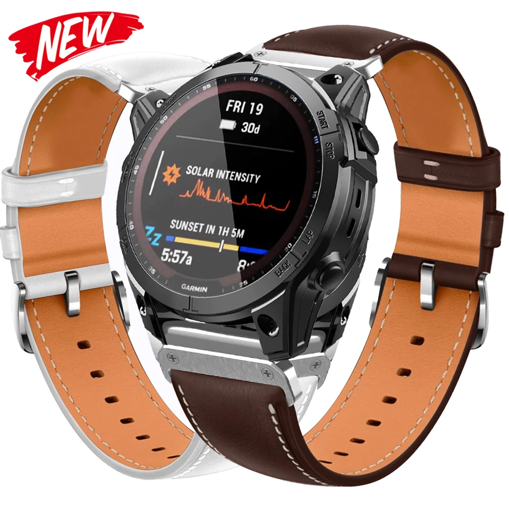 Кожаный ремешок для Garmin Fenix 7X/6X Pro/6X/5X/5X Plus, мягкий ремешок 26 мм для Garmin Fenix 7X/6X, сменный ремешок
Кожаный ремешок для Garmin Fenix 7X/6X Pro/6X/5X/5X Plus, мягкий ремешок 26 мм для Garmin Fenix 7X/6X, сменный ремешок