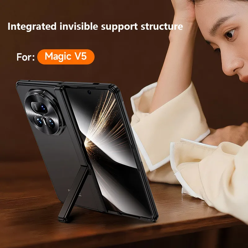 Ultra Thin Frosted Stand Case For Huawei Honor Magic V5 5G Magnetic Folding Spring Hinge Protective Cover
Ultra Thin Frosted Stand Case For Huawei Honor Magic V5 5G Magnetic Folding Spring Hinge Protective Cover