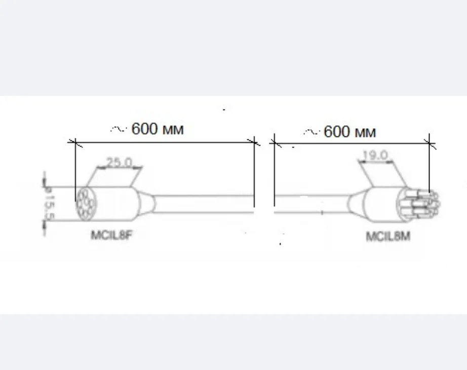 8-pin, kit MCIL8F MCIL8M, made in China
8-pin, kit MCIL8F MCIL8M, made in China