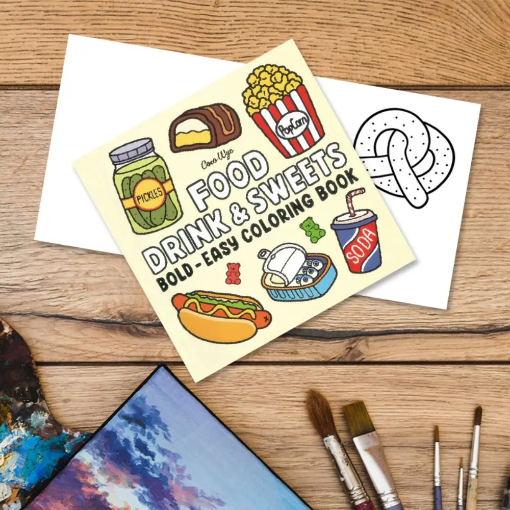 Montessori Mini Food Fruit Coloring Book Pocket Educational Watercolor Painting Book Interesting Creative Filling Color Book
Montessori Mini Food Fruit Coloring Book Pocket Educational Watercolor Painting Book Interesting Creative Filling Color Book