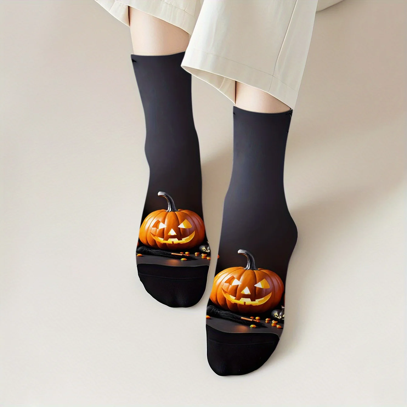 1 пара 3D носков на Хэллоуин, жуткий Jack-O'-Lantern, осенние мужские модные носки премиум-класса с принтом листьев, унисекс, летние рождественские носки 
1 пара 3D носков на Хэллоуин, жуткий Jack-O'-Lantern, осенние мужские модные носки премиум-класса с принтом листьев, унисекс, летние рождественские носки