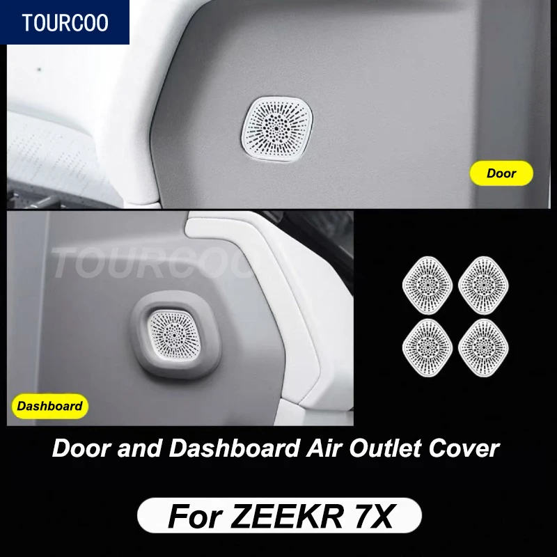 For ZEEKR 7X 25-26 Door Dashboard Air Outlet Protective Covers Stainless Steel Cover Interior Styling Modified Accessories
For ZEEKR 7X 25-26 Door Dashboard Air Outlet Protective Covers Stainless Steel Cover Interior Styling Modified Accessories
